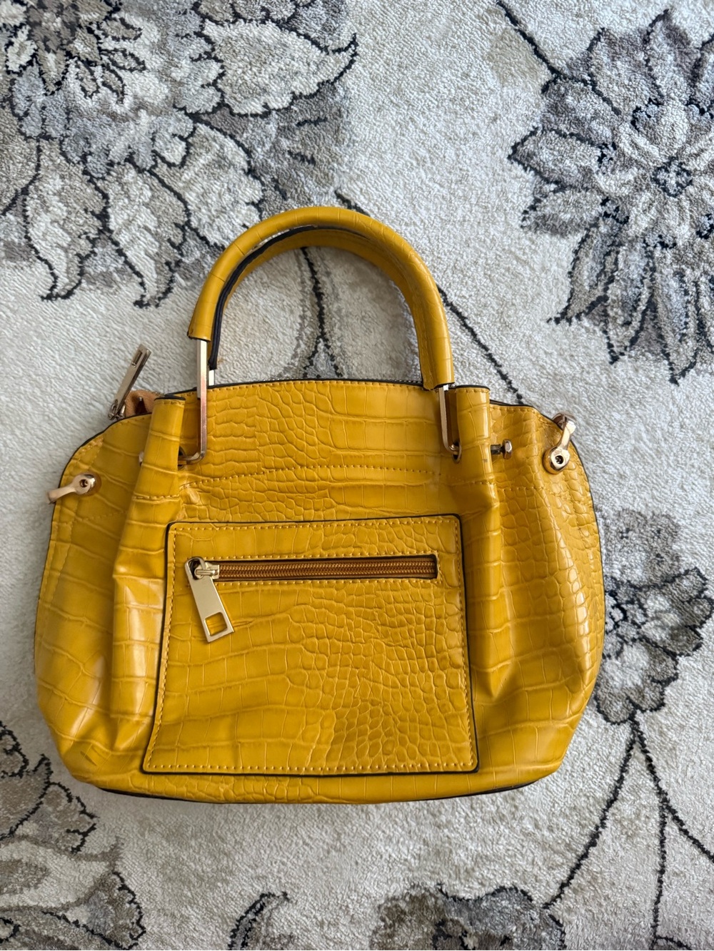 Yellow purse